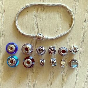 Pandora Bracelet & Charms